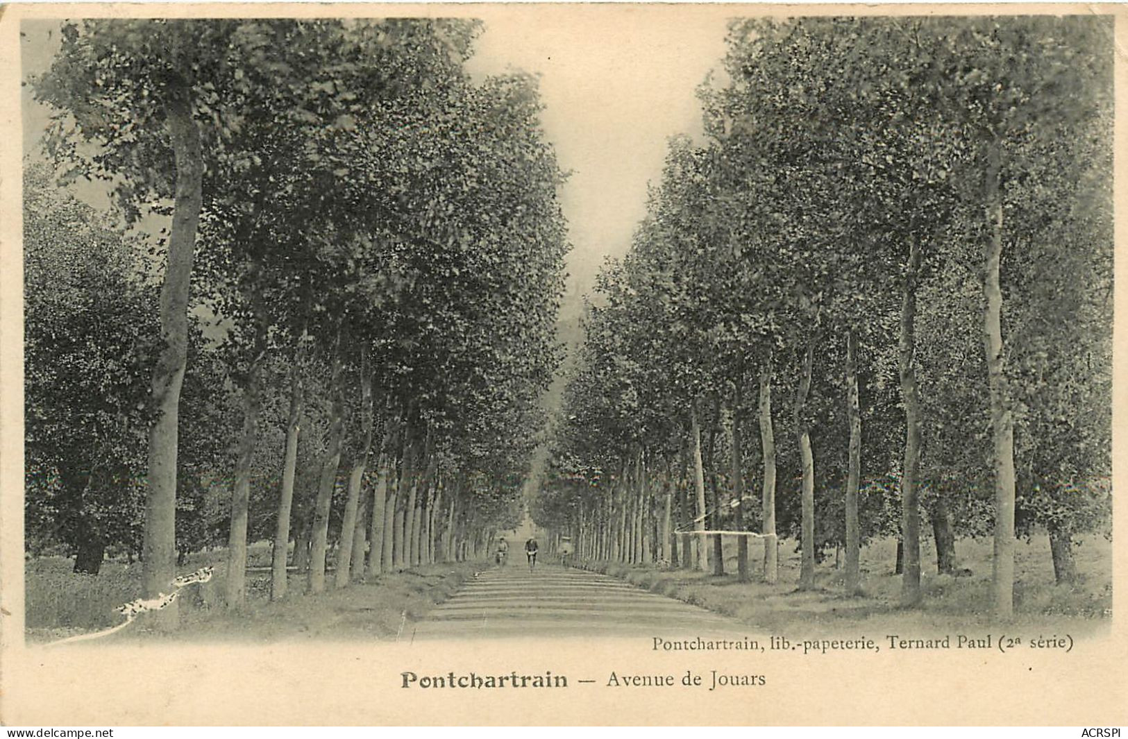 PONTCHARTRAIN (78) Avenue De Jouars  (scan Recto-verso) Ref 1031 - Otros & Sin Clasificación