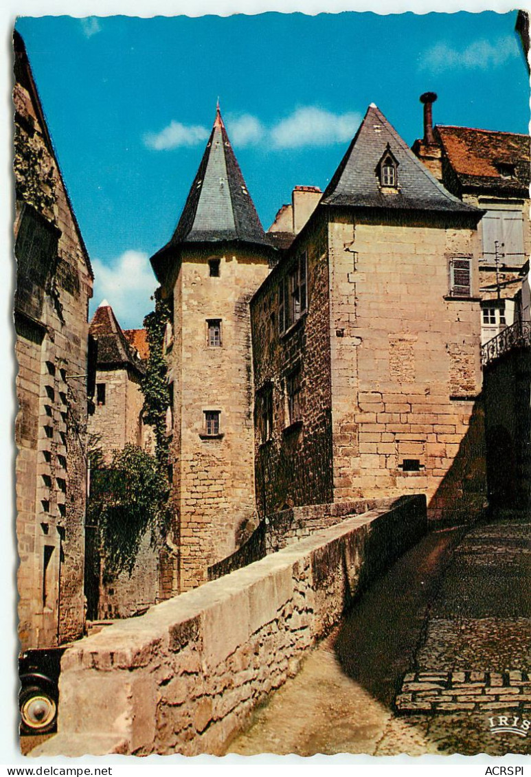 Sarlat, Rue Magnanat, Maison Chassaing Et Tour Du XVe Siècle (scan Recto-verso) Ref 1030 - Sarlat La Caneda