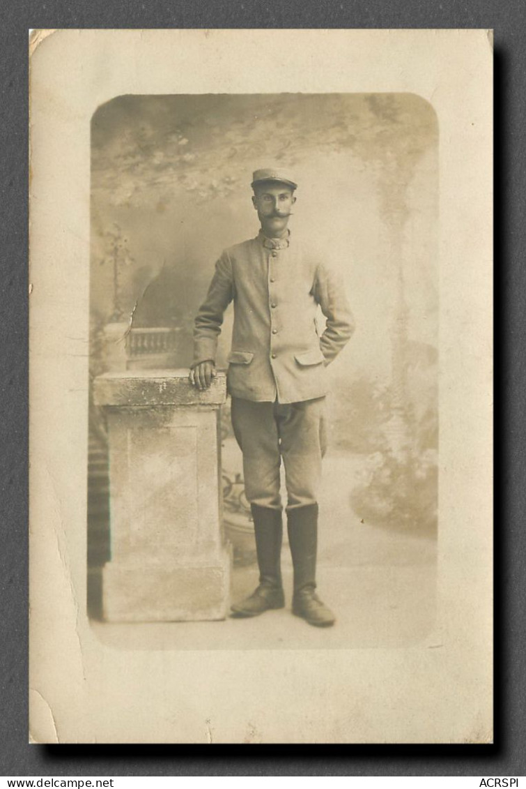 Photo D'un Soldat (scan Recto-verso) Ref 1028 - Personnages