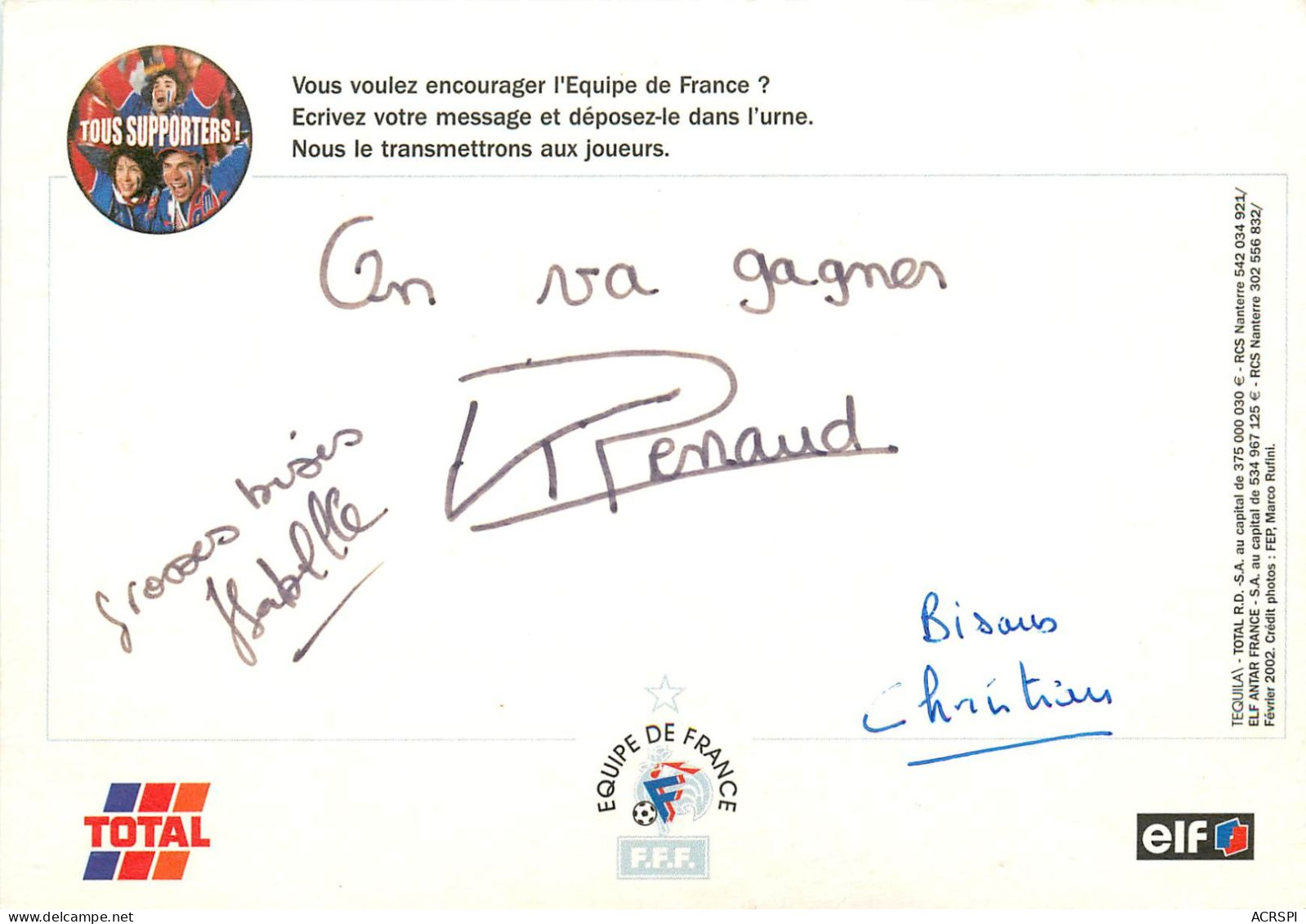 Photo De L'équipe De France De Football (scan Recto-verso) Ref 1027 - Foto