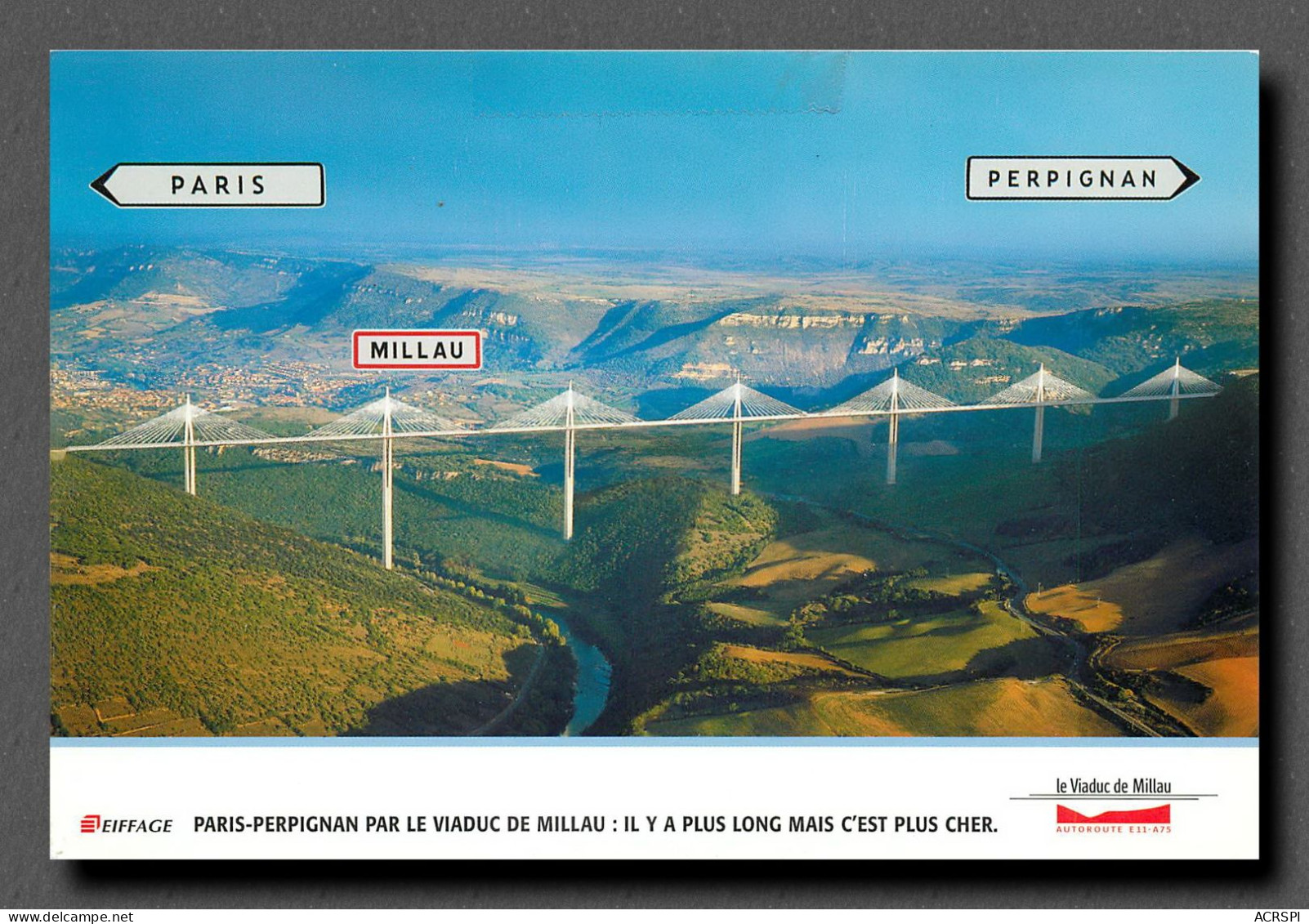 MILLAU Le Viaduc  (scan Recto-verso) Ref 1067 - Millau