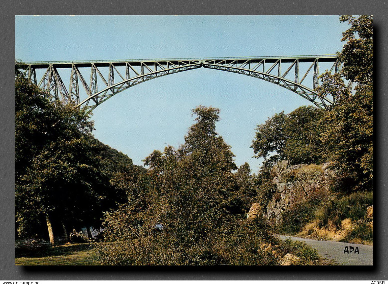 Le Viaduc Du VIAUR Reliant RODEZ à ALBI  (scan Recto-verso) Ref 1067 - Rodez