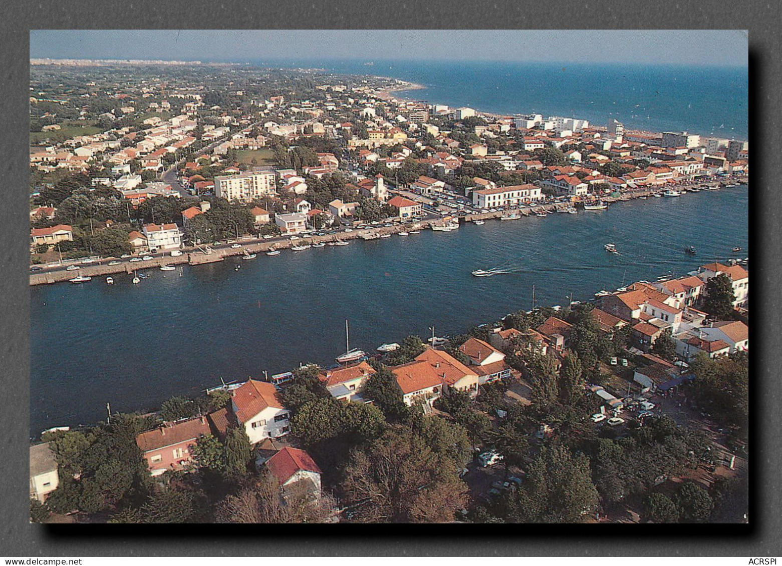 AGDE La Tamarissiere Et Le Grau D'agde  (scan Recto-verso) Ref 1064 - Agde