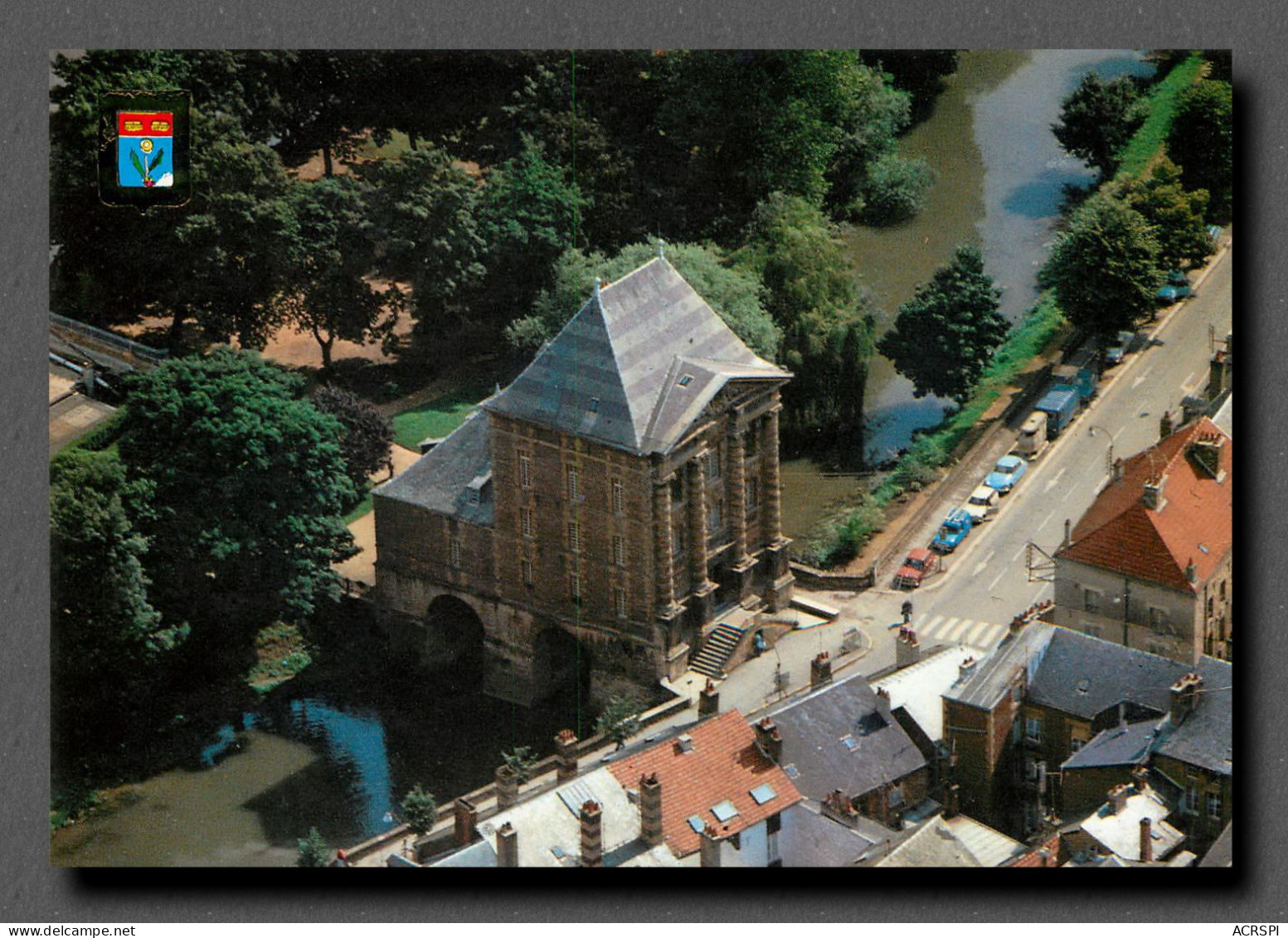 CHARLEVILLE MEZIERES  Le Vieux Moulin Vu Du Ciel (scan Recto-verso) Ref 1064 - Charleville