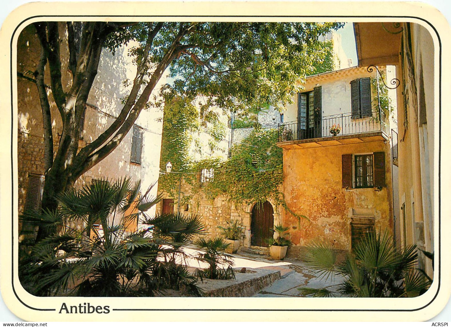 ANTIBES PLACE DU REVELLY (scan Recto-verso) Ref 1058 - Other & Unclassified