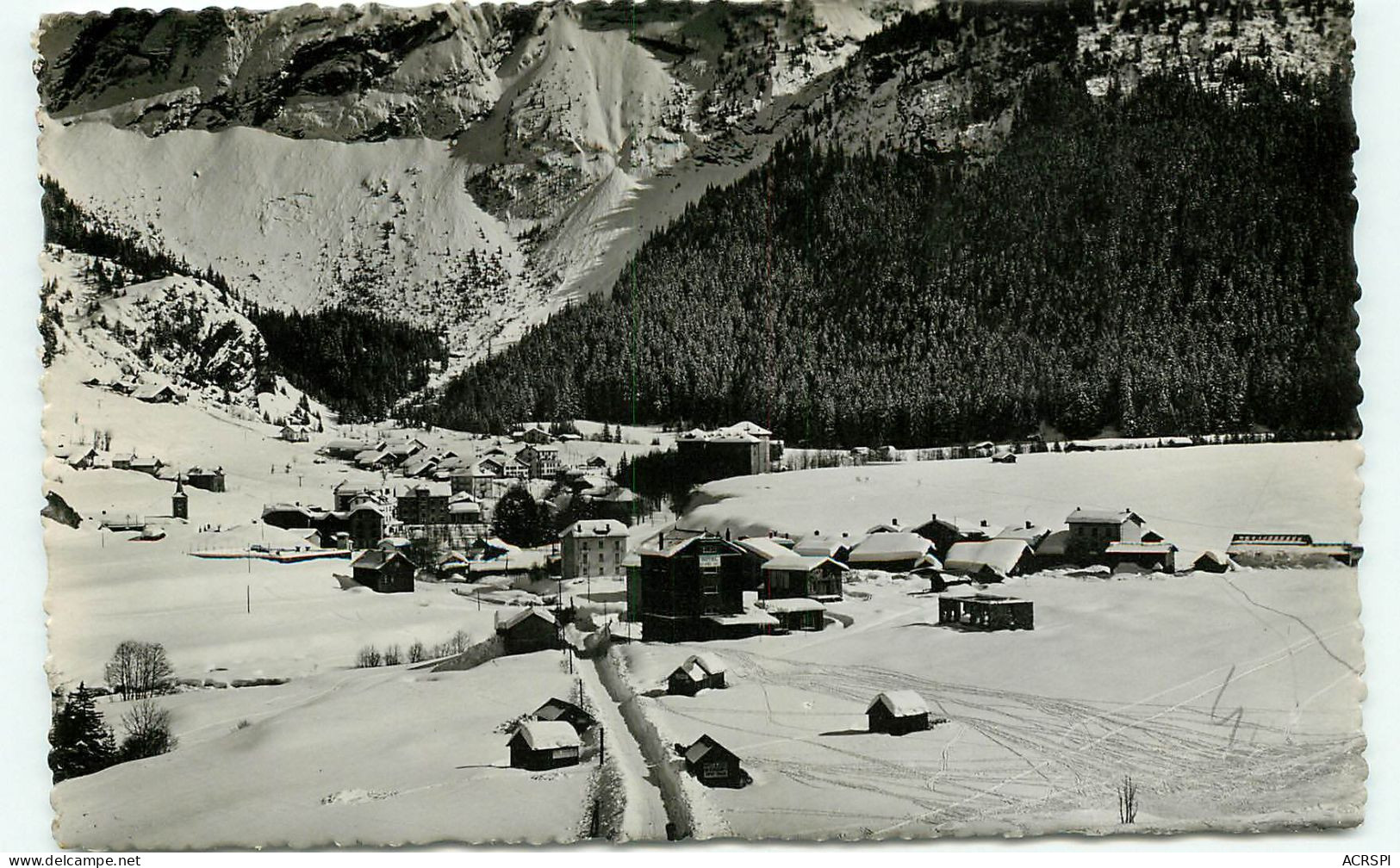 PRALOGNAN, L'hiver à Pralognan-la-Vanoise (scan Recto-verso) Ref 1051 - Pralognan-la-Vanoise