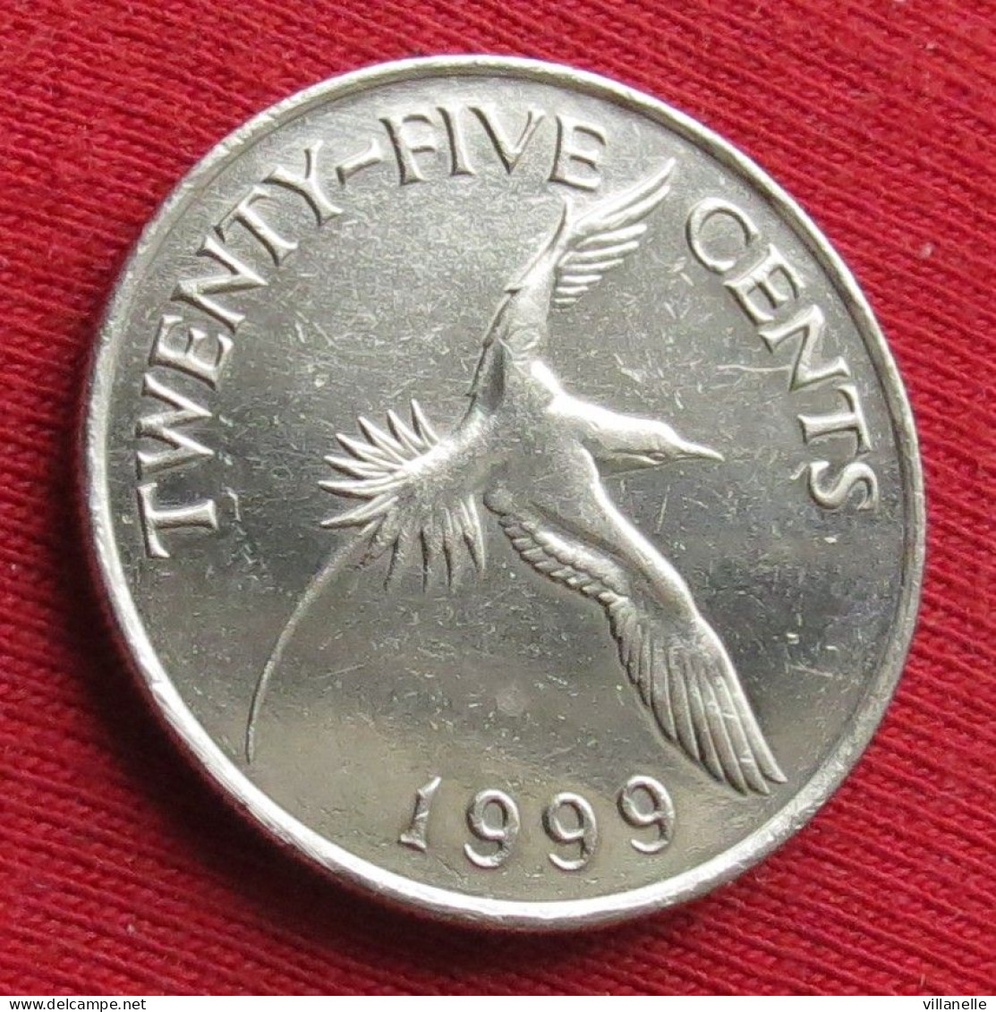 Bermuda 25 Cents 1999 KM# 110 Lt 157 Bermudes Bermudas - Bermudes