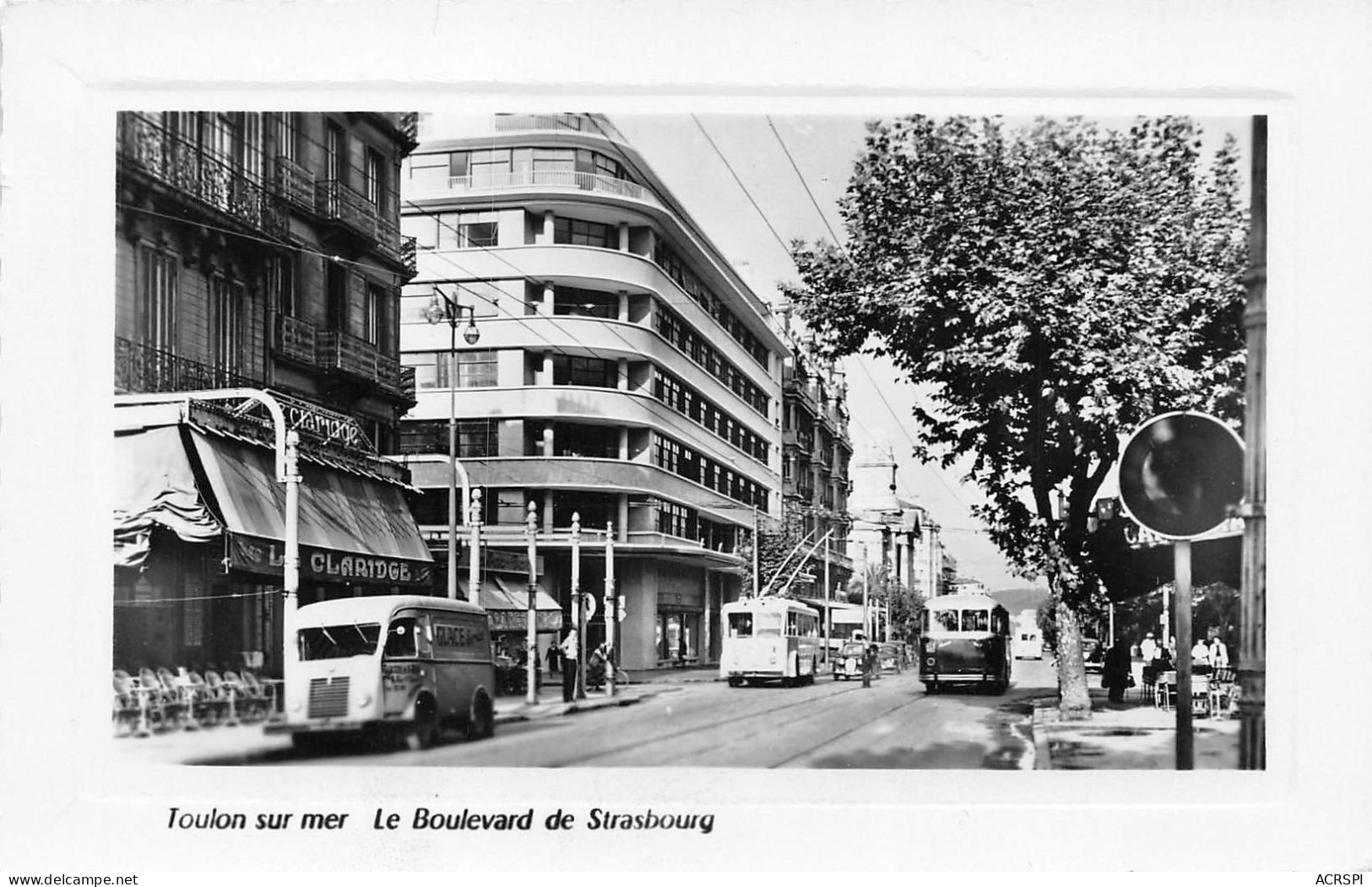 83 TOULON Le Boulevard De Strasbourg                (Scan R/V) N°   1   \PP1099Bis - Toulon