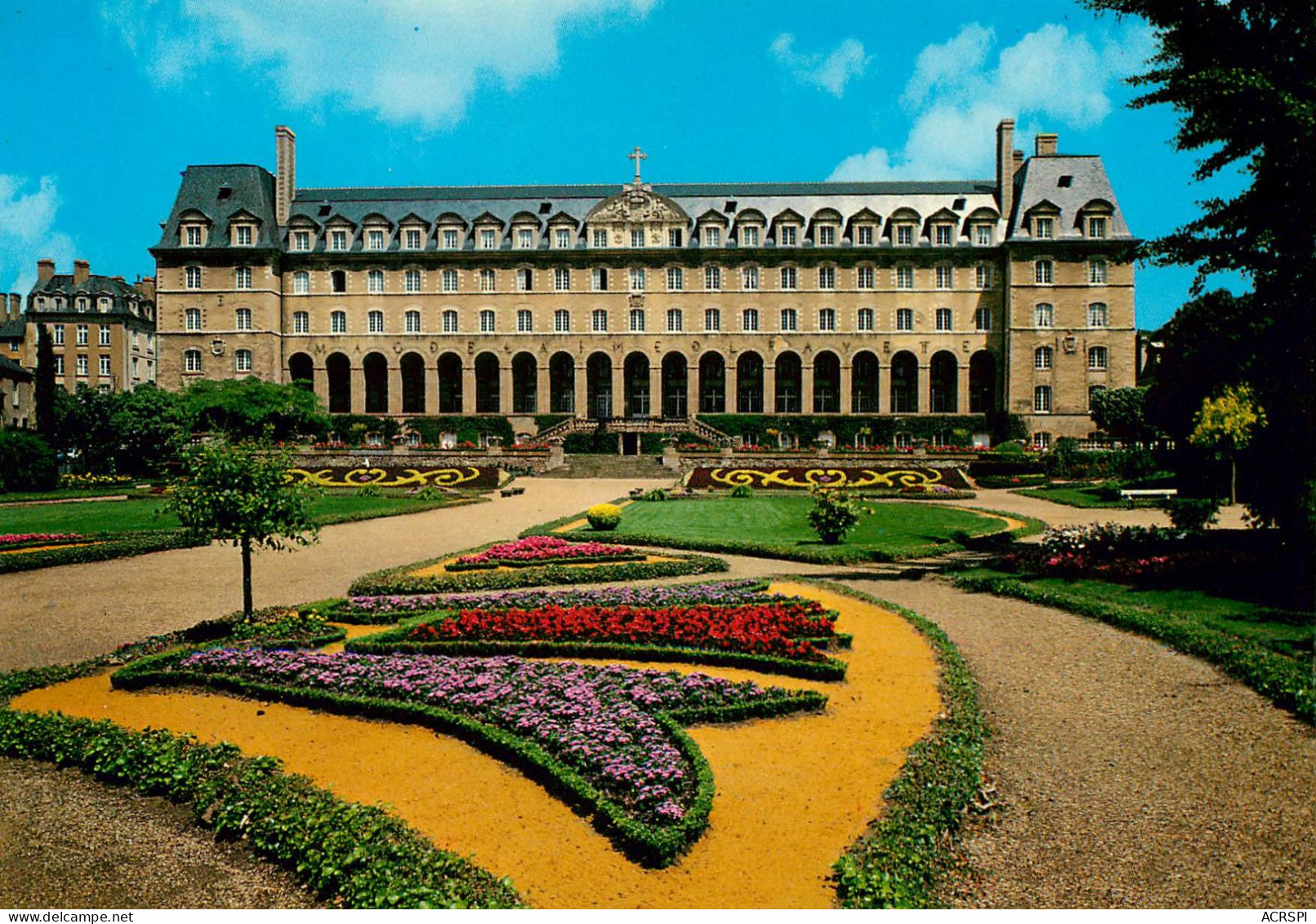 Rennes Le Palais Saint Georges Abbaye De Magdeleine (scan Recto-verso) Ref 1099 - Rennes