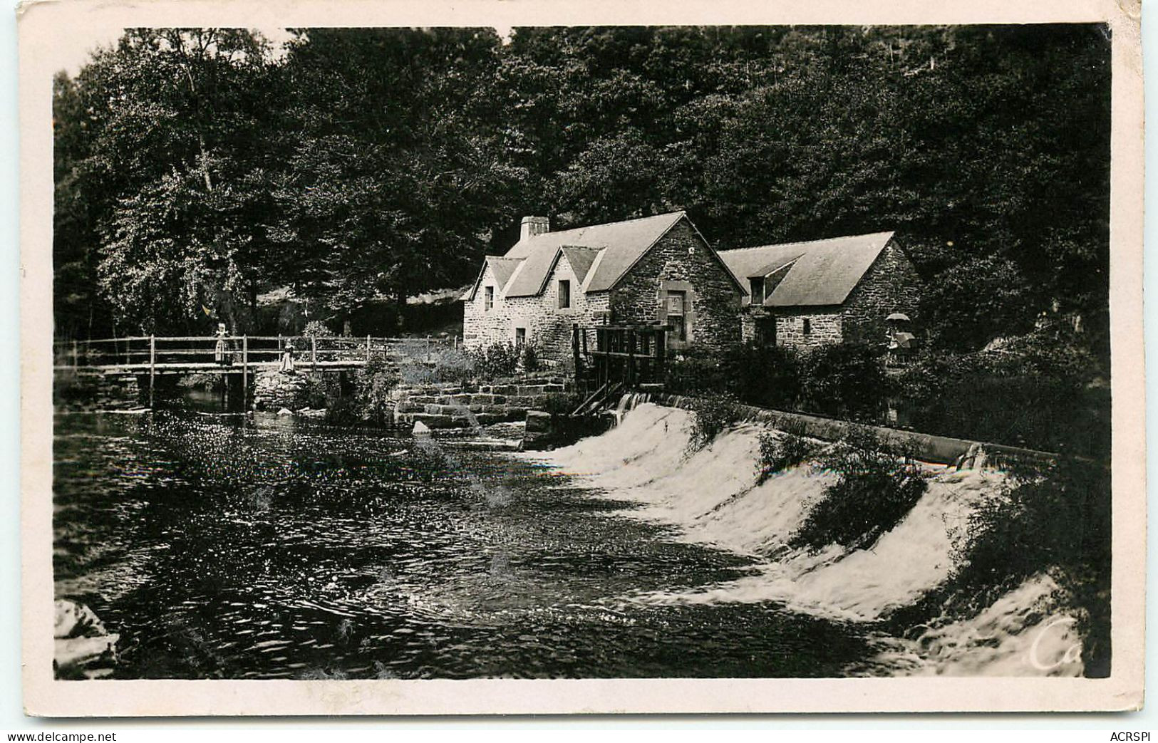 29  PONT AVEN Le Moulin Neuf  (scan Recto-verso) Ref 1091 - Pont Aven