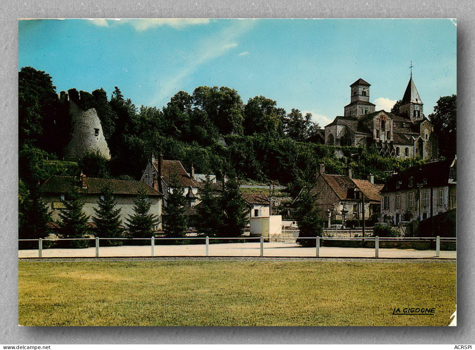 CHATILLON SUR SEINE La Tour De GISSEY Et L'église SAINT VORLES (scan Recto-verso) Ref 1083 - Chatillon Sur Seine