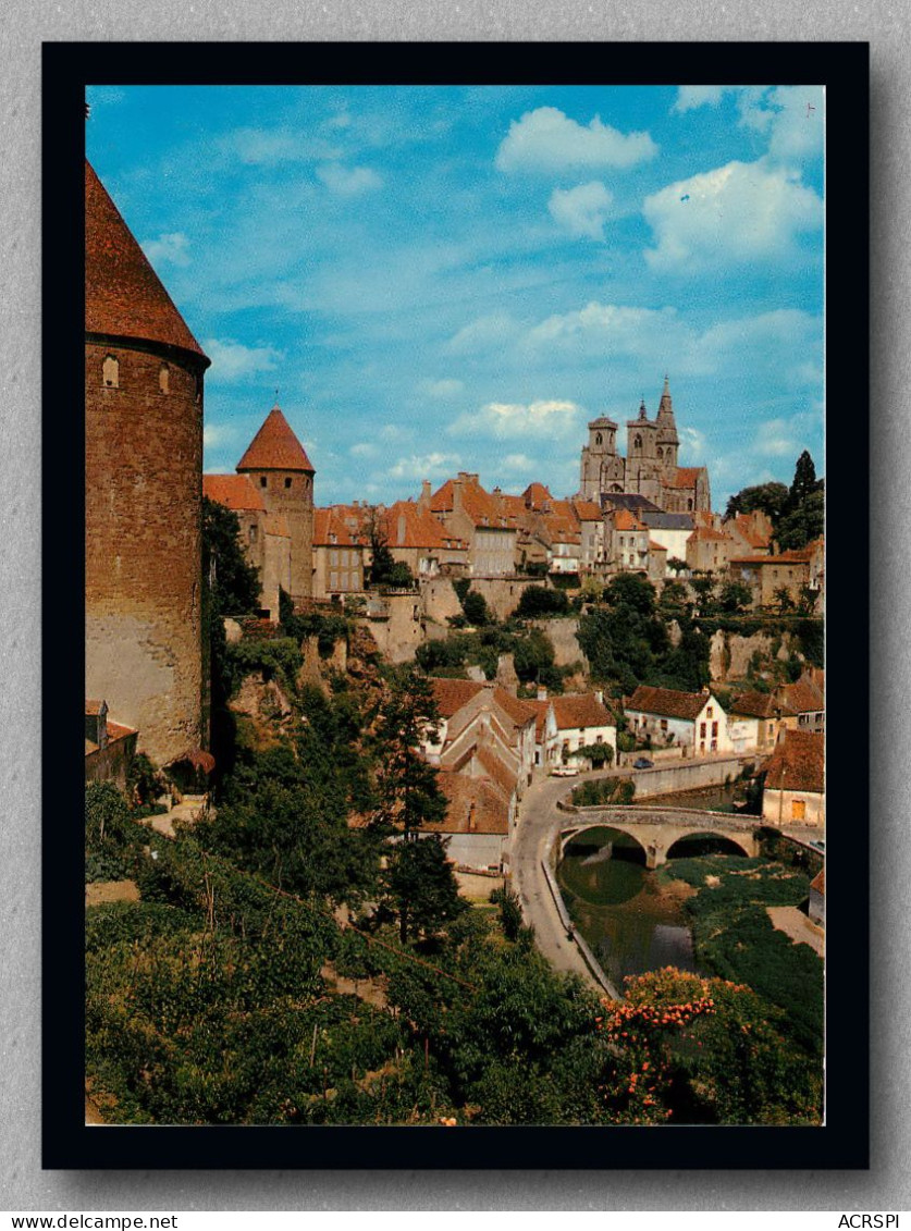 SEMUR EN AUXOIS  Vue Générale (scan Recto-verso) Ref 1083 - Semur