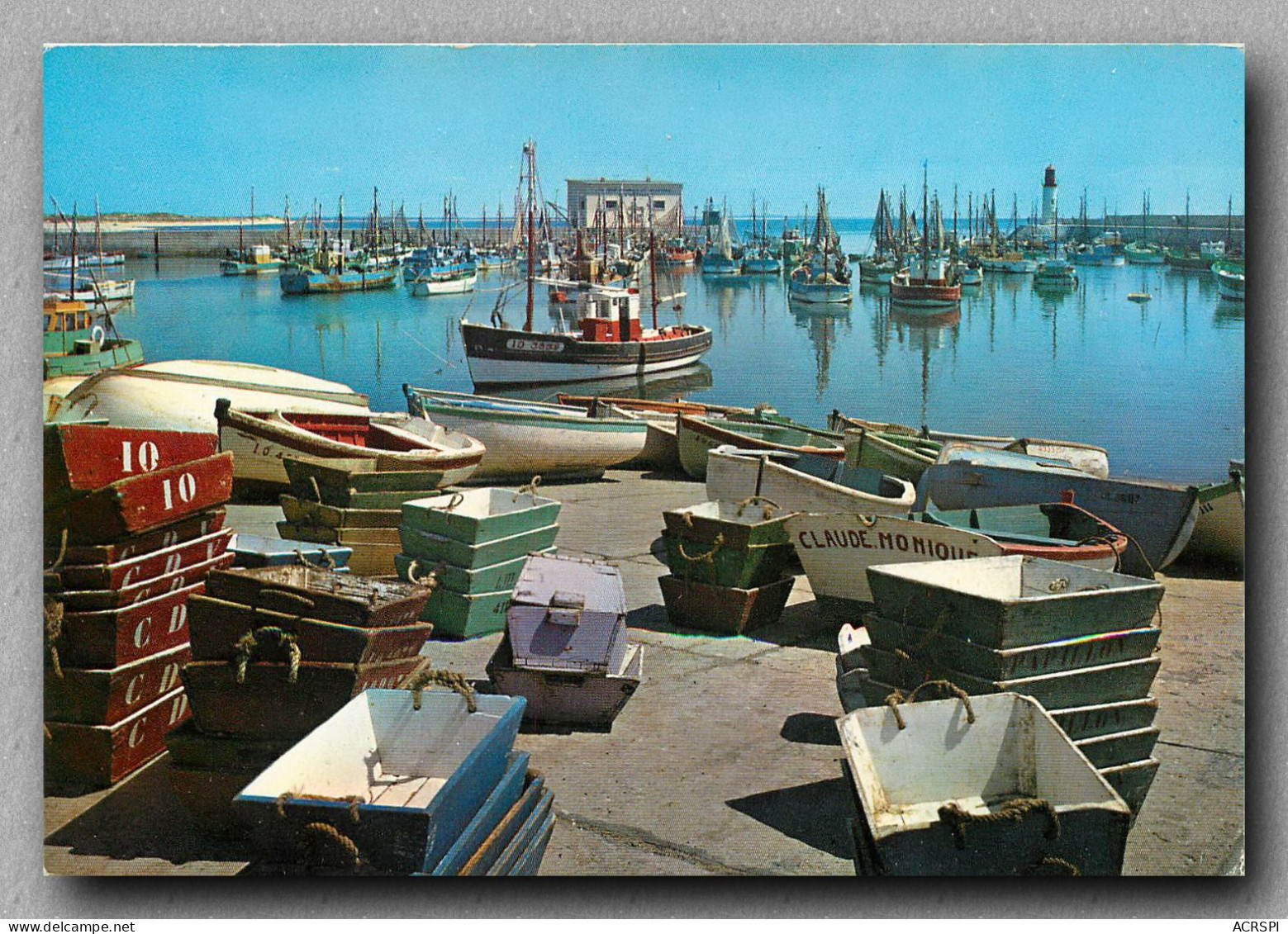 Ile D'OLERON  Le Port De La Cotiniere (scan Recto-verso) Ref 1080 - Ile D'Oléron