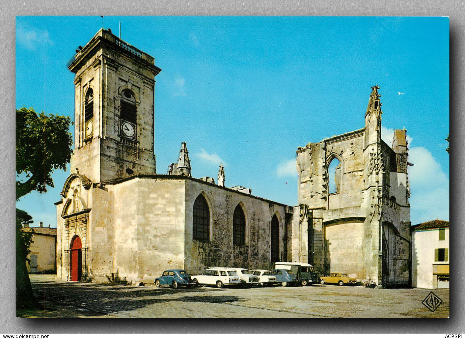 SAINT MARTIN DE Ré L'église (scan Recto-verso) Ref 1079 - Saint-Martin-de-Ré