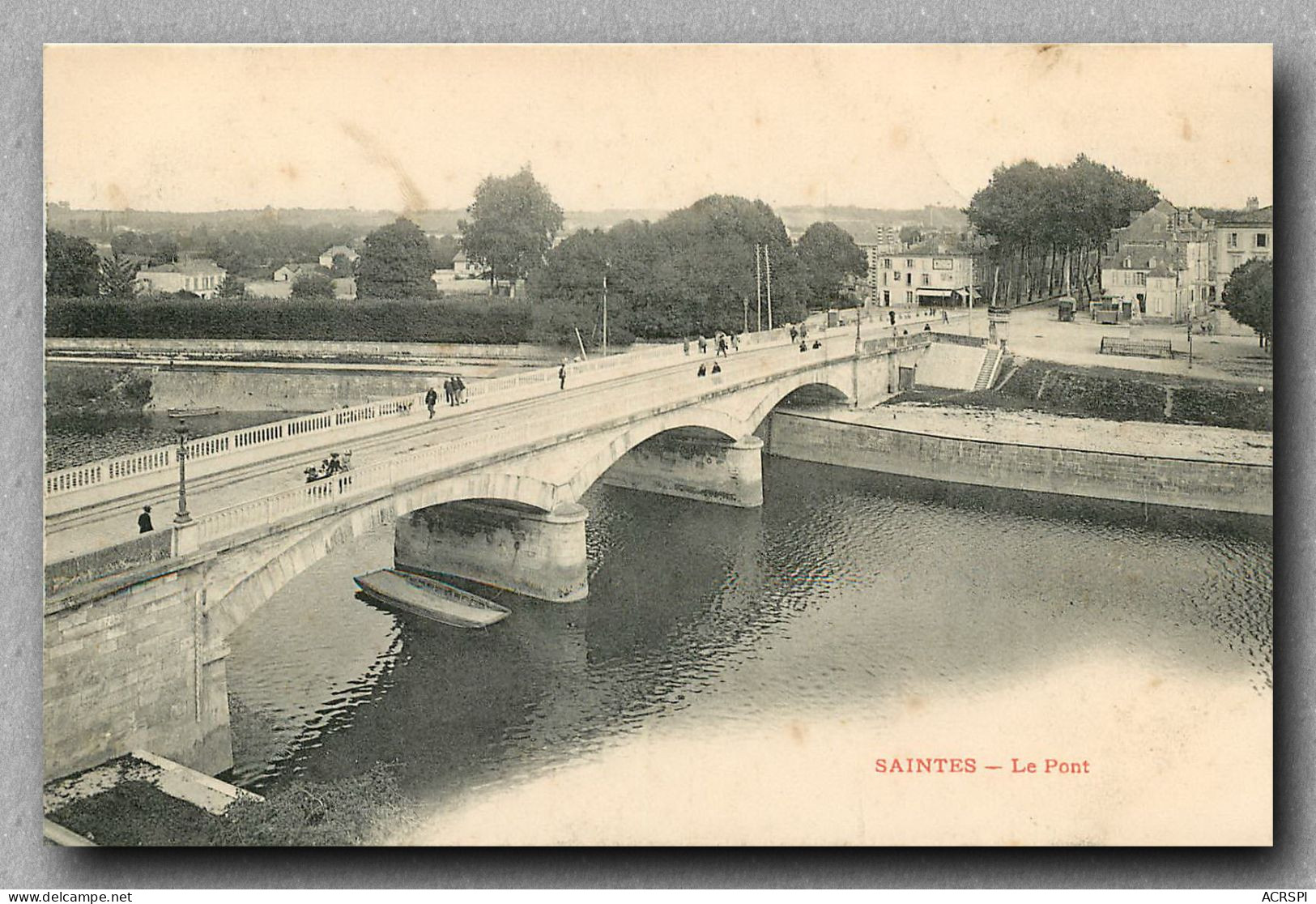 SAINTES LE PONT (scan Recto-verso) Ref 1072 - Saintes