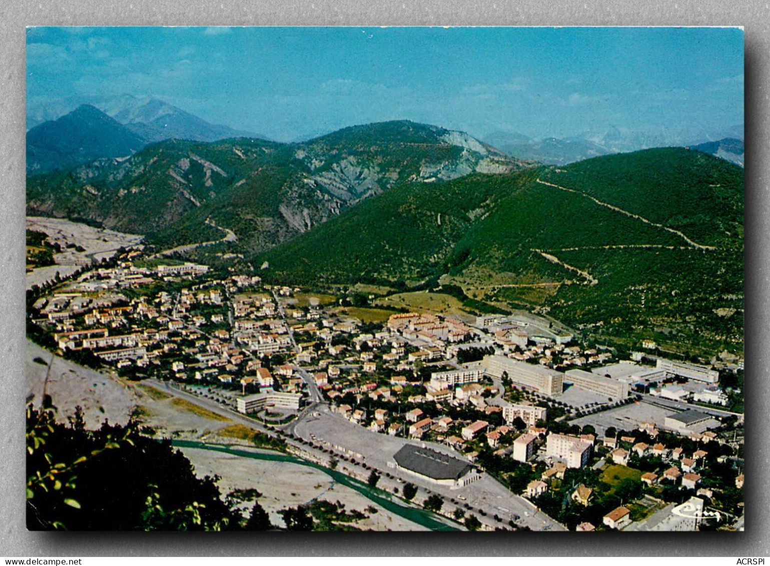 DIGNE Vue Générale (scan Recto-verso) Ref 1071 - Digne