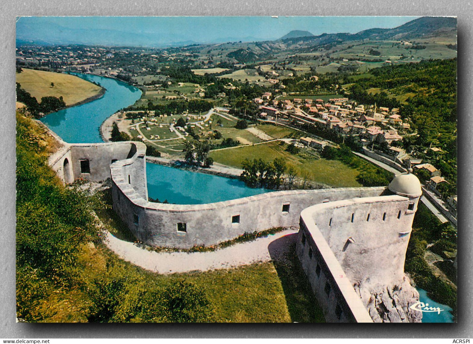  SISTERON La Guerite Du Diable Dominant La Clue De La Durance  (scan Recto-verso) Ref 1071 - Sisteron