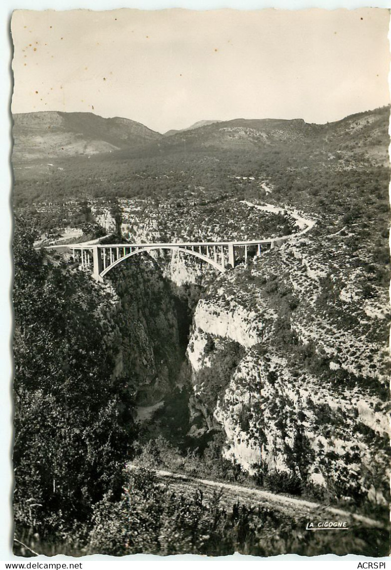 CASTELLANE La Pont Sur L'artuby  (scan Recto-verso) Ref 1070 - Castellane