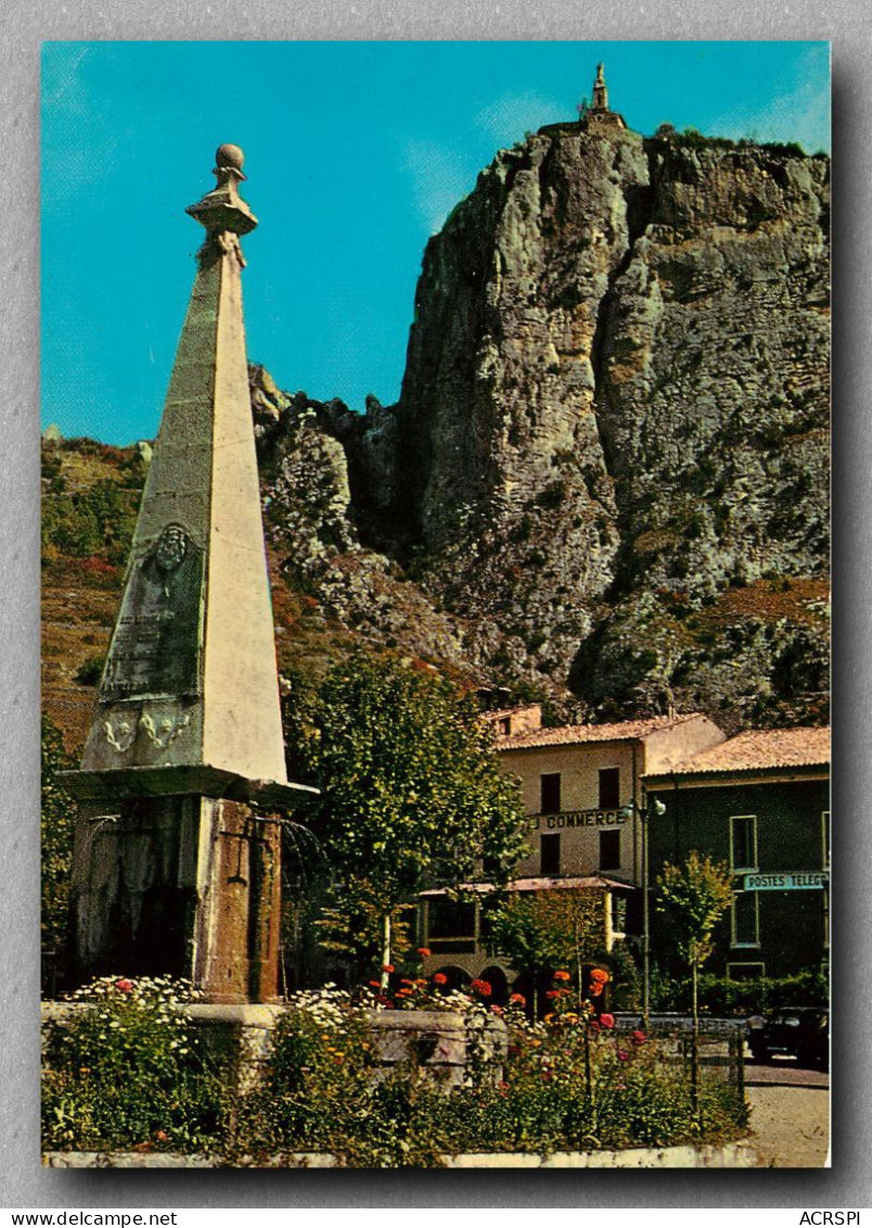 CASTELLANE Le Roc Notre Dame Route Napoleon  (scan Recto-verso) Ref 1070 - Castellane