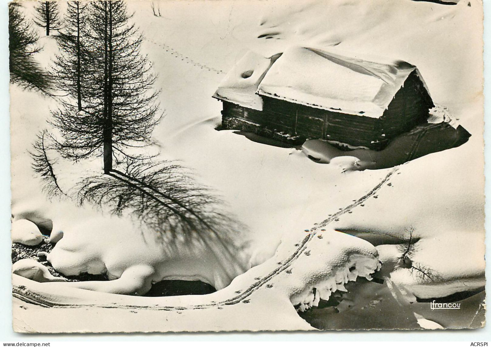 Chalet à NEVACHE  Le Brianconnais (scan Recto-verso) Ref 1068 - Briancon