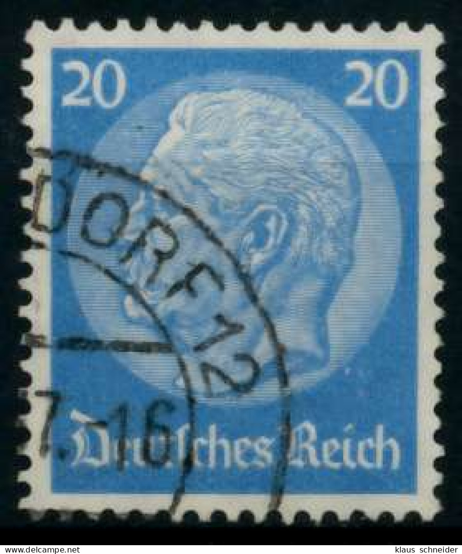 3. REICH 1933 Nr 521 Gestempelt X86737E - Usati