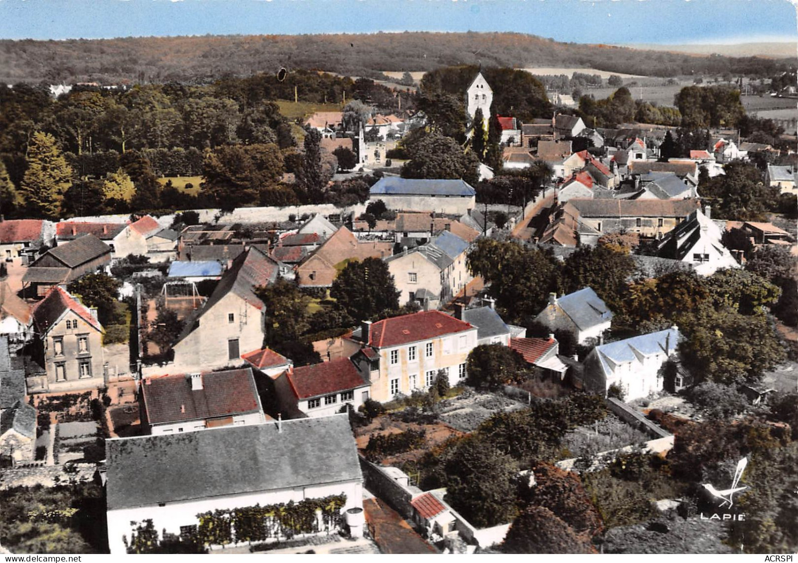 78  Bazainville  Vue Générale Aérienne      (Scan R/V) N°   11   \PP1099Vic - Plaisir