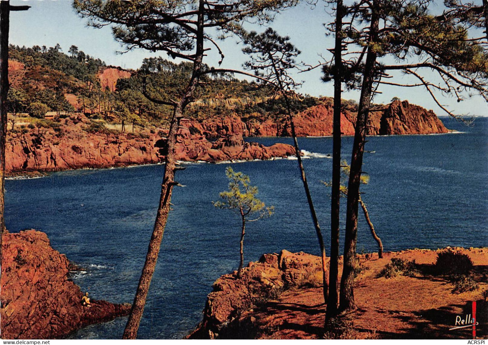 83  SAINT-RAPHAEL  Corniche D'or Calanques Rouges Le Trayas            (Scan R/V) N°   1   \PP1099Ter - Saint-Raphaël