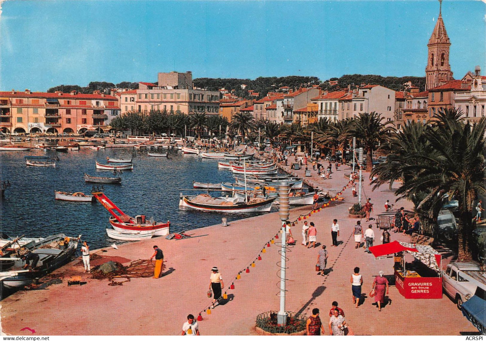 83  Sanary-sur-Mer  Le Port  Vue Générale  (Scan R/V) N°   36   \PP1099Bis - Sanary-sur-Mer