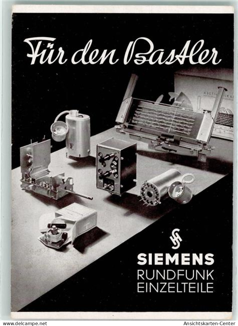 13246508 - Fuer Den Bastler Siemens Rundfunk Einzelteile Technik   + SST Export Messe 1947 Hannover - Werbepostkarten