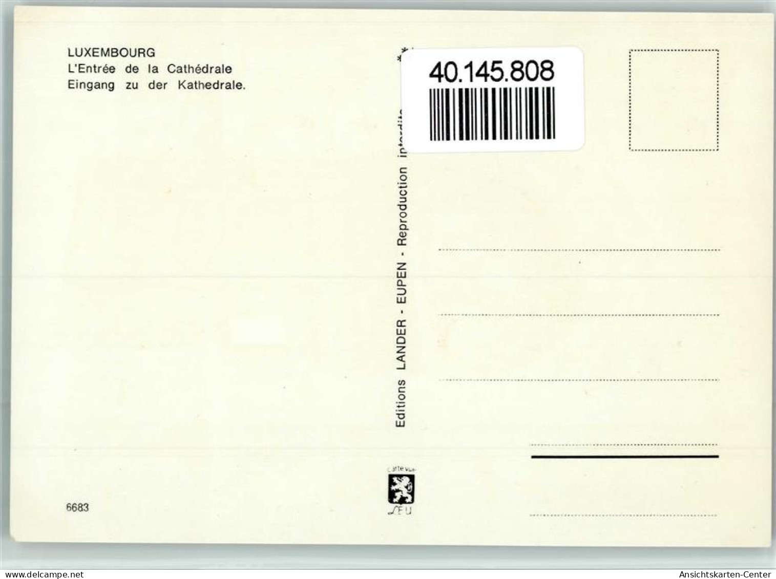 40145808 - Luxembourg Luxemburg - Other & Unclassified