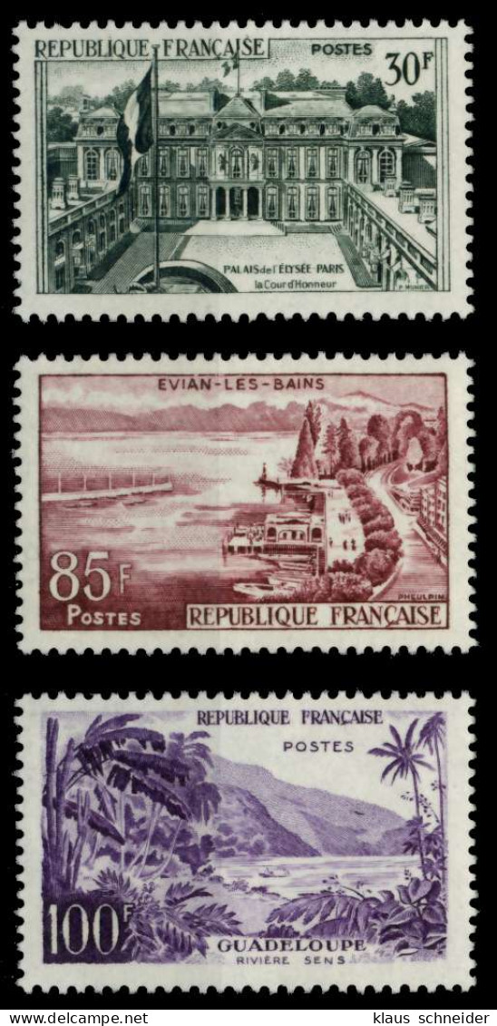 FRANKREICH 1959 Nr 1232-1234 Postfrisch X88E15E - Neufs