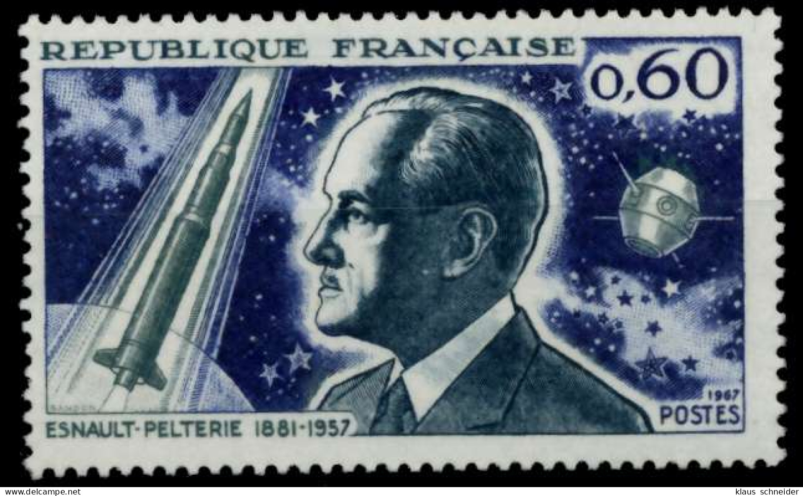 FRANKREICH 1967 Nr 1583 Postfrisch S02816E - Unused Stamps