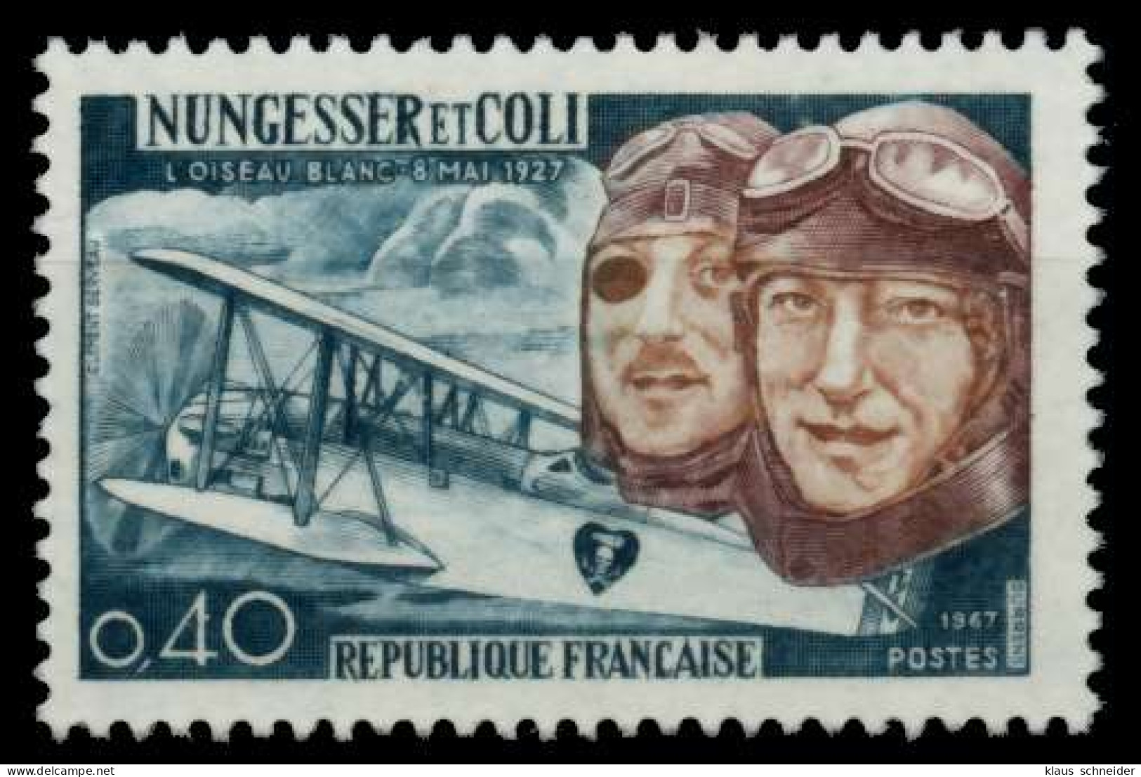 FRANKREICH 1967 Nr 1580 Postfrisch S0282A2 - Unused Stamps
