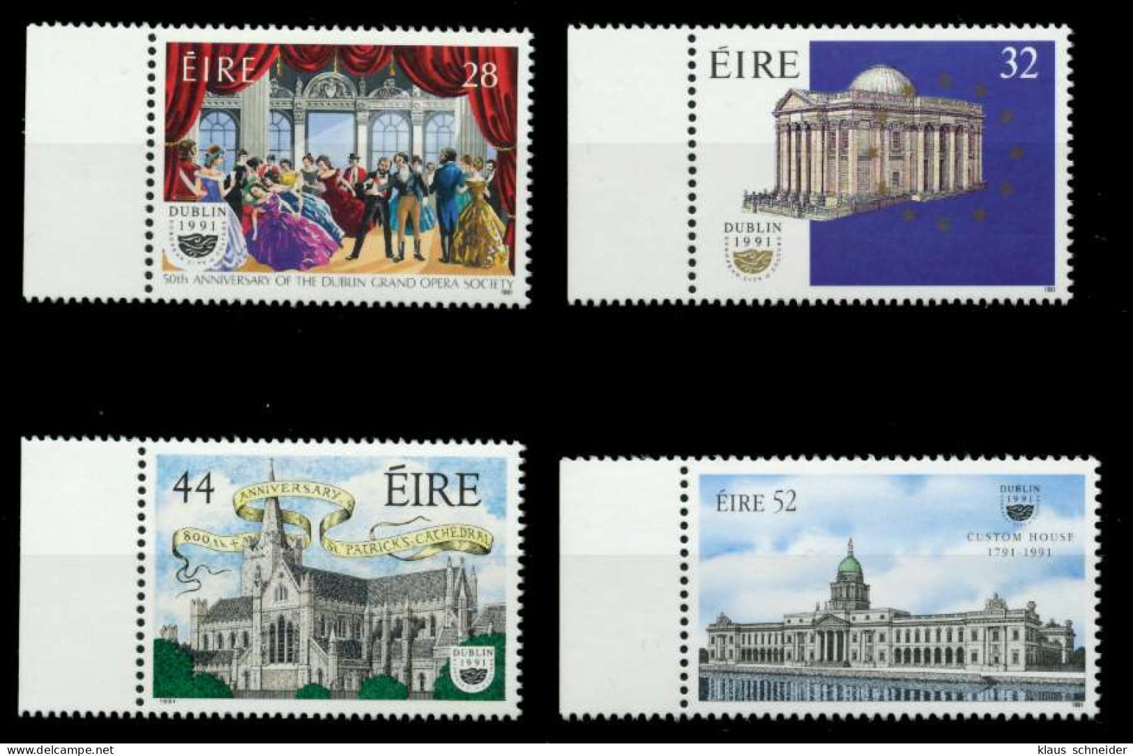 IRLAND Nr 755-758 Postfrisch SRA X91A0BA - Unused Stamps