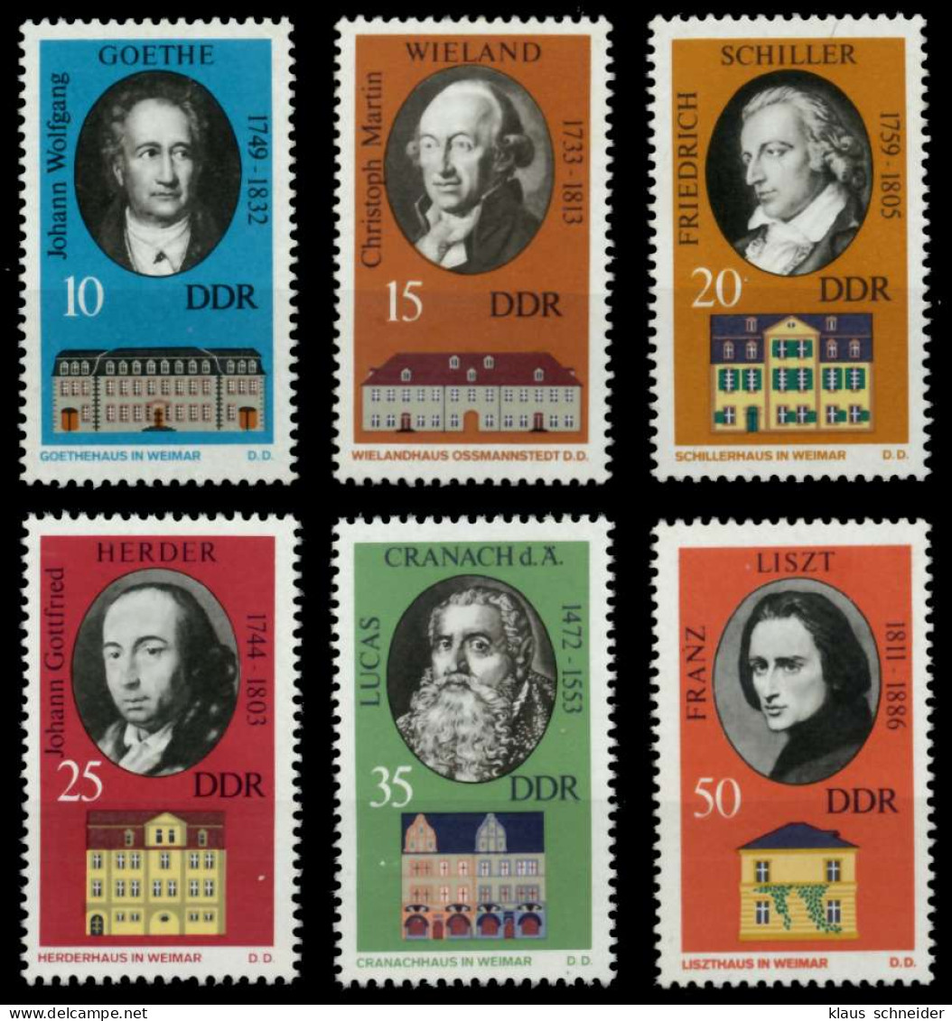 DDR 1973 Nr 1856-1861 Postfrisch S7AE1C2 - Unused Stamps