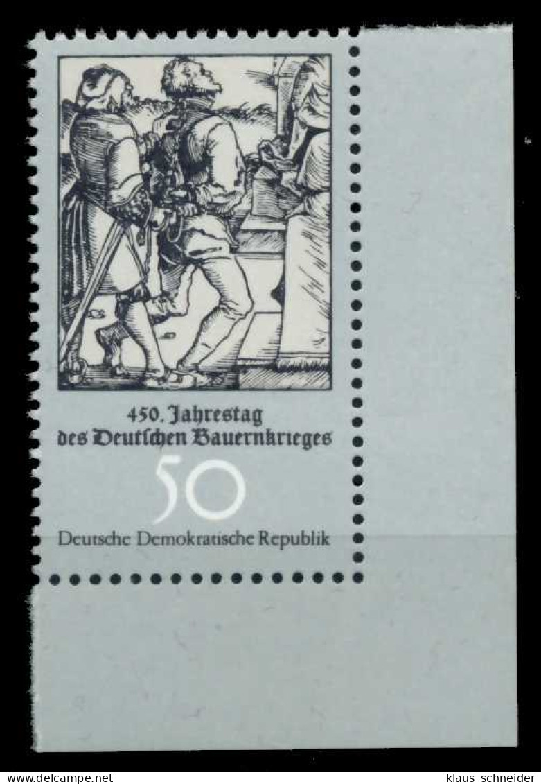 DDR 1975 Nr 2018 Postfrisch ECKE-URE X6995FE - Unused Stamps