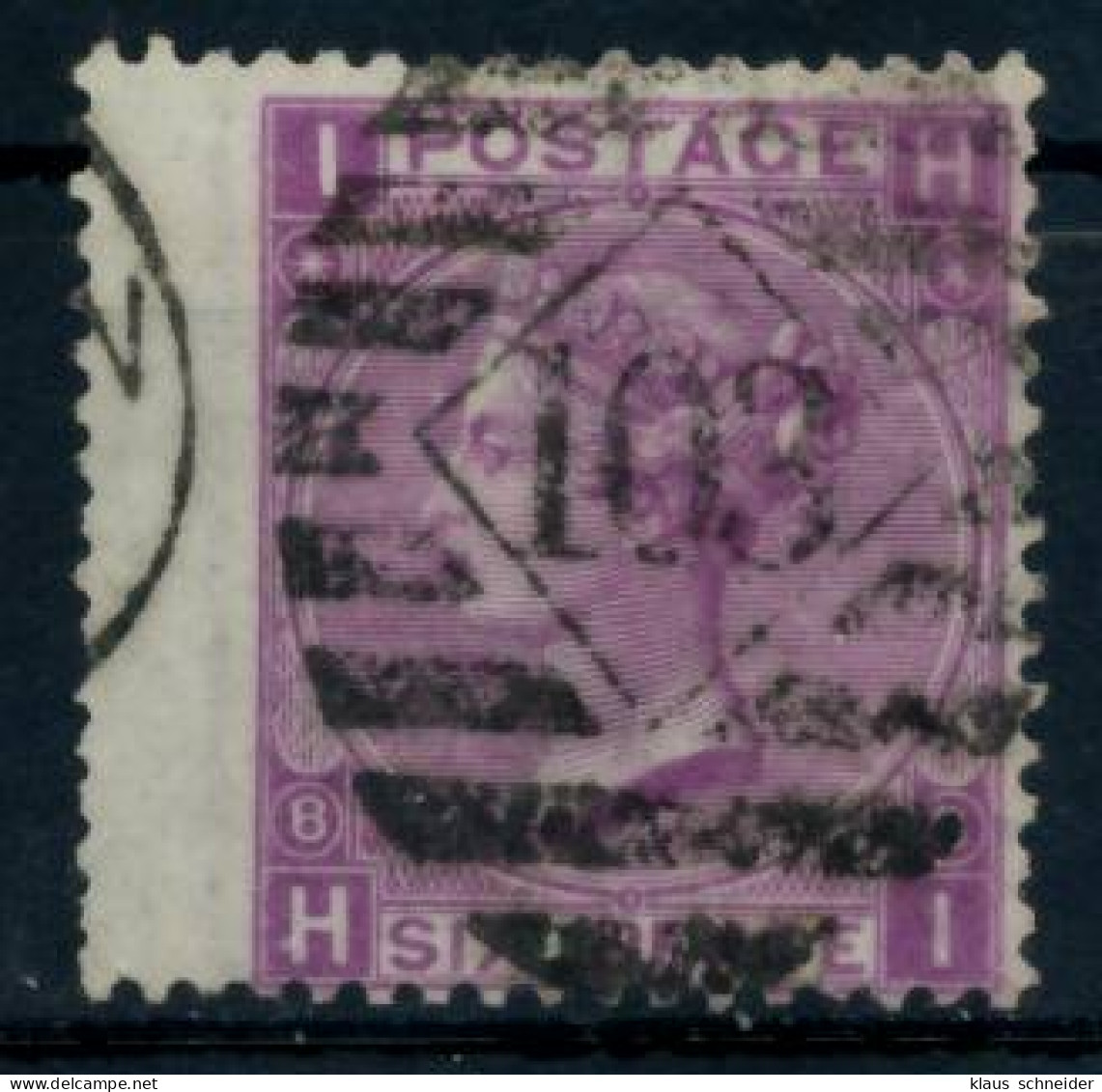 GROSSBRITANNIEN 1840-1901 Nr 30 PL08 Gestempelt X6A1CF2 - Used Stamps