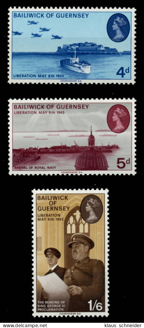 GUERNSEY Nr 28-30 Postfrisch X6A632A - Guernesey