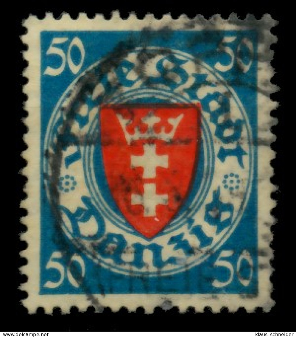 DANZIG 1924 Nr 200yba Gestempelt X6D0EB6 - Usati