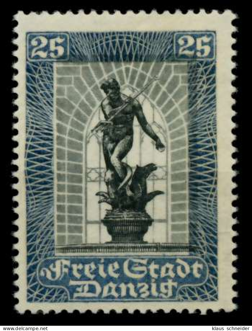 DANZIG 1929 Nr 219b Postfrisch Gepr. X6F91B6 - Nuevos