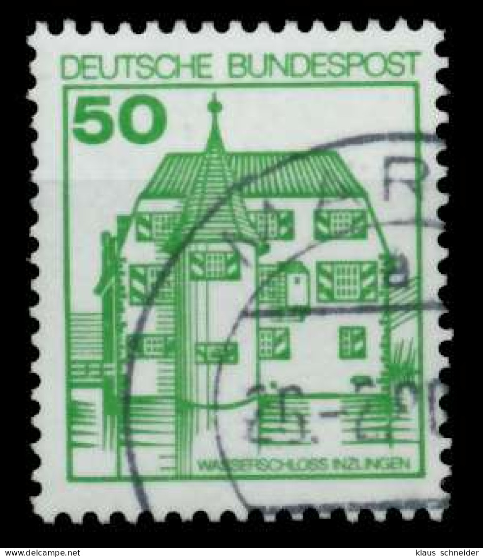 BRD DS BURGEN U. SCHLÖSSER Nr 1038AI R Gestempelt X707D0E - Oblitérés