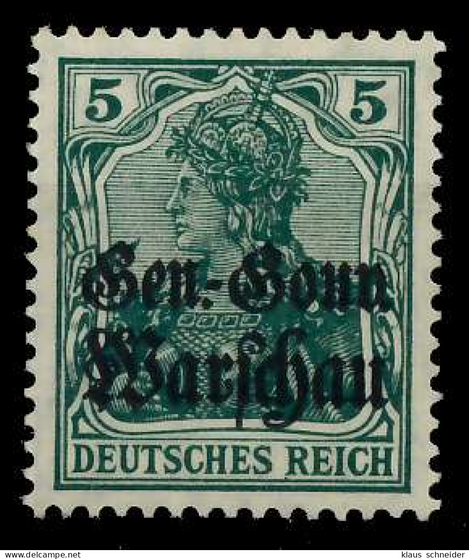 BES 1WK D-POST IN POLEN Nr 8b Postfrisch X77475E - Occupazione 1914 – 18