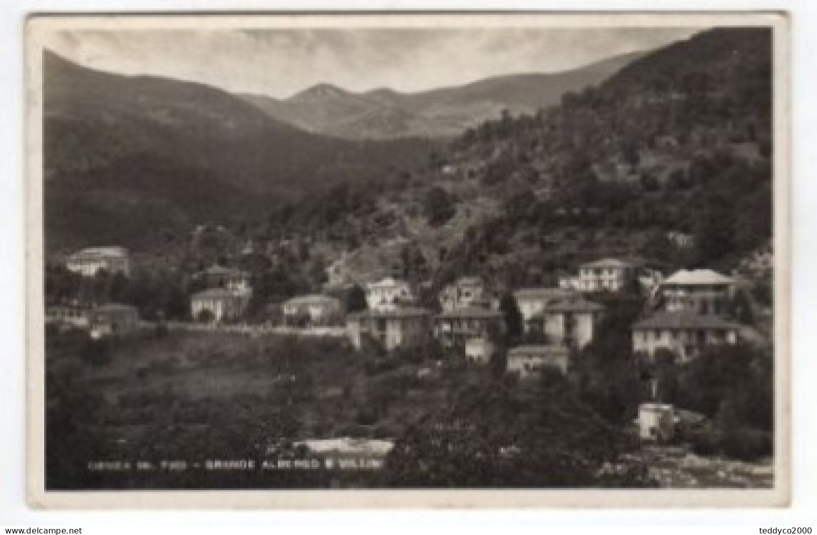 ORMEA Grande Albergo E Villini 1943 - Autres & Non Classés