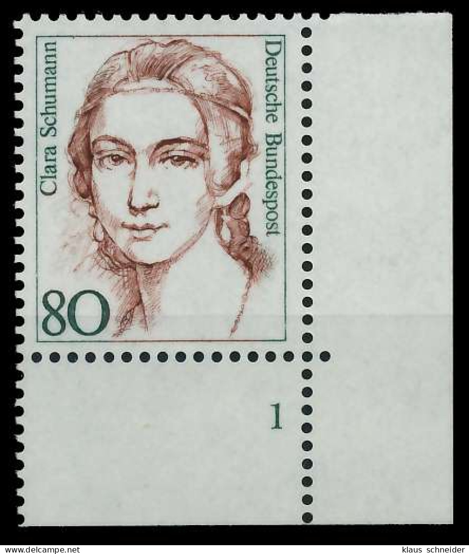 BRD DS FRAUEN Nr 1305 Postfrisch FORMNUMMER 1 X7D14E2 - Unused Stamps