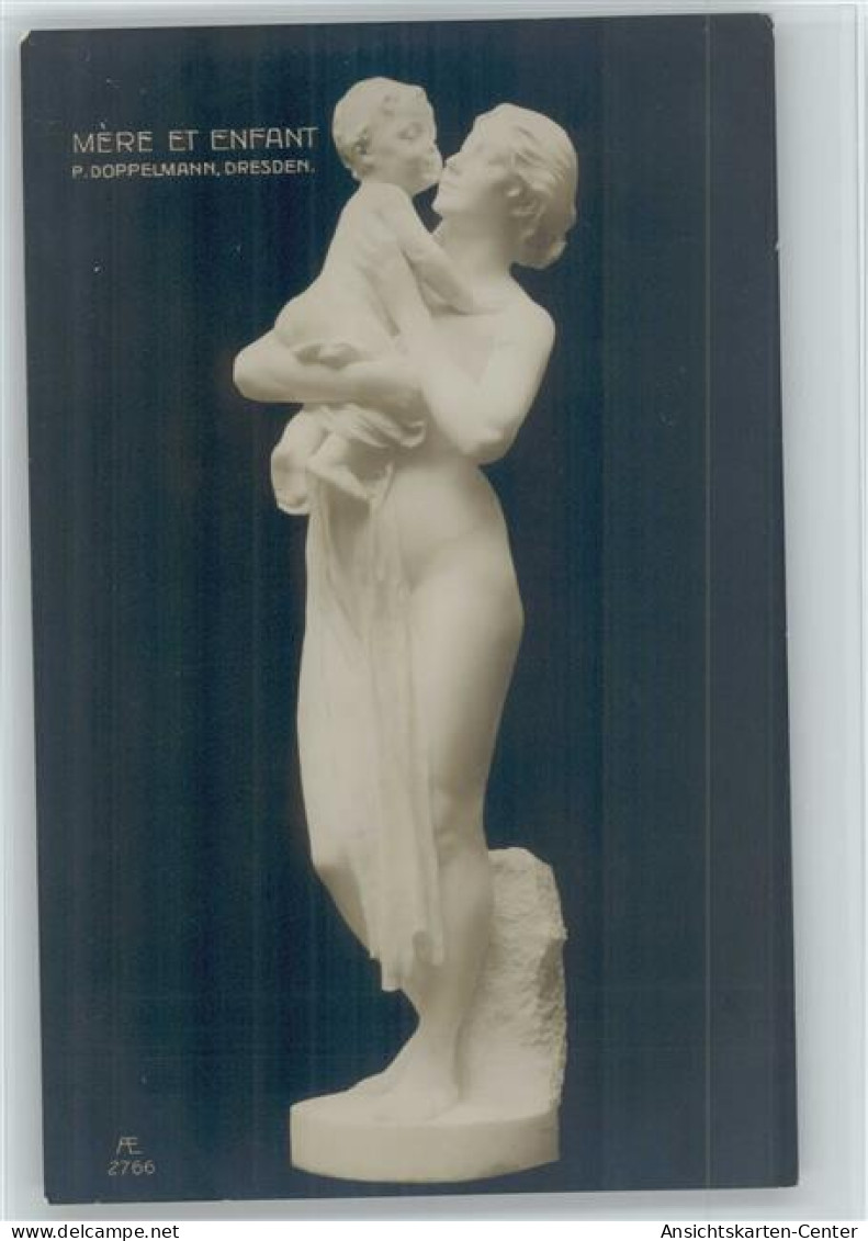 12016908 - Skulpturen Doppelmann - Mere Et - Autres & Non Classés