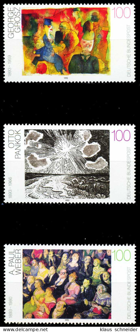 BRD 1993 Nr 1656-1658 Postfrisch S5C06C6 - Unused Stamps