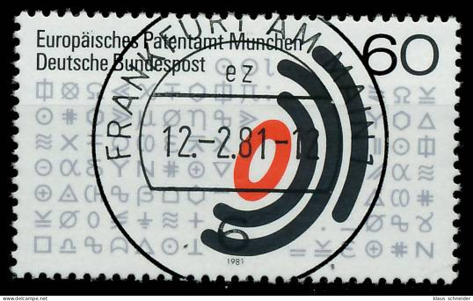 BRD BUND 1981 Nr 1088 Zentrisch Gestempelt X823CDA - Used Stamps