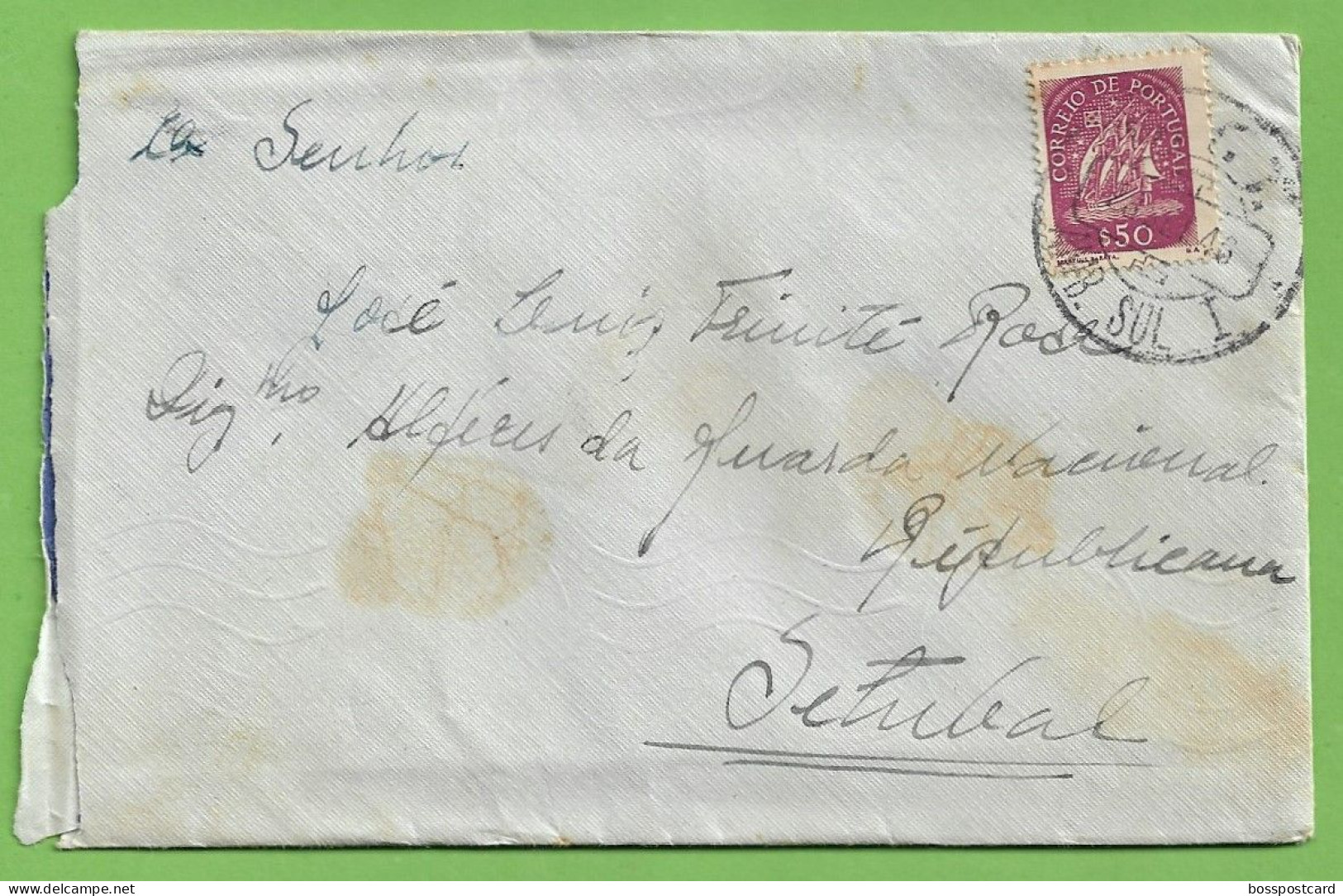 História Postal - Filatelia - Stamps - Timbres - Ambulância Sul I - Portugal - Sonstige & Ohne Zuordnung