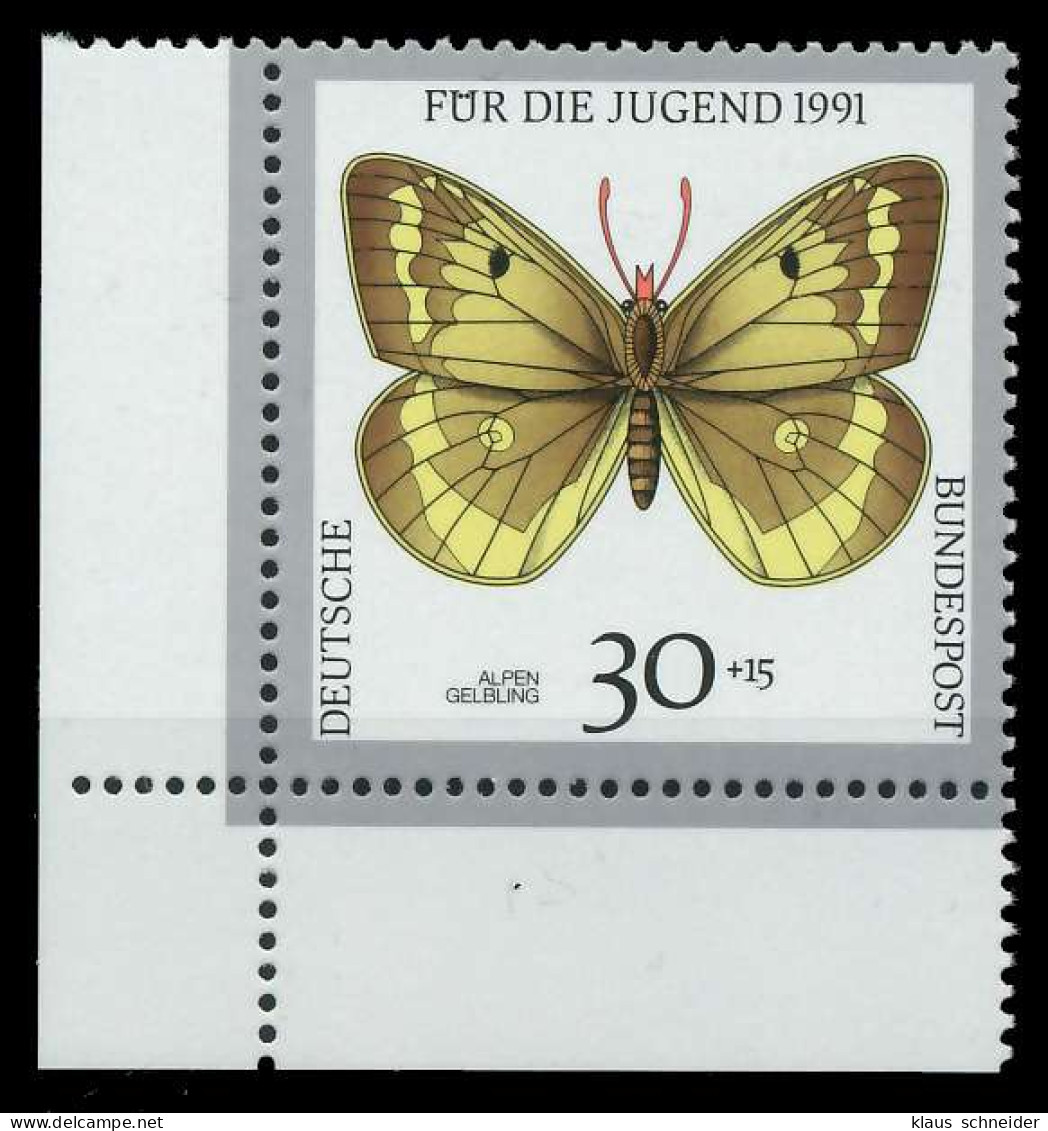 BRD 1991 Nr 1512 Postfrisch ECKE-ULI X85D55A - Ungebraucht