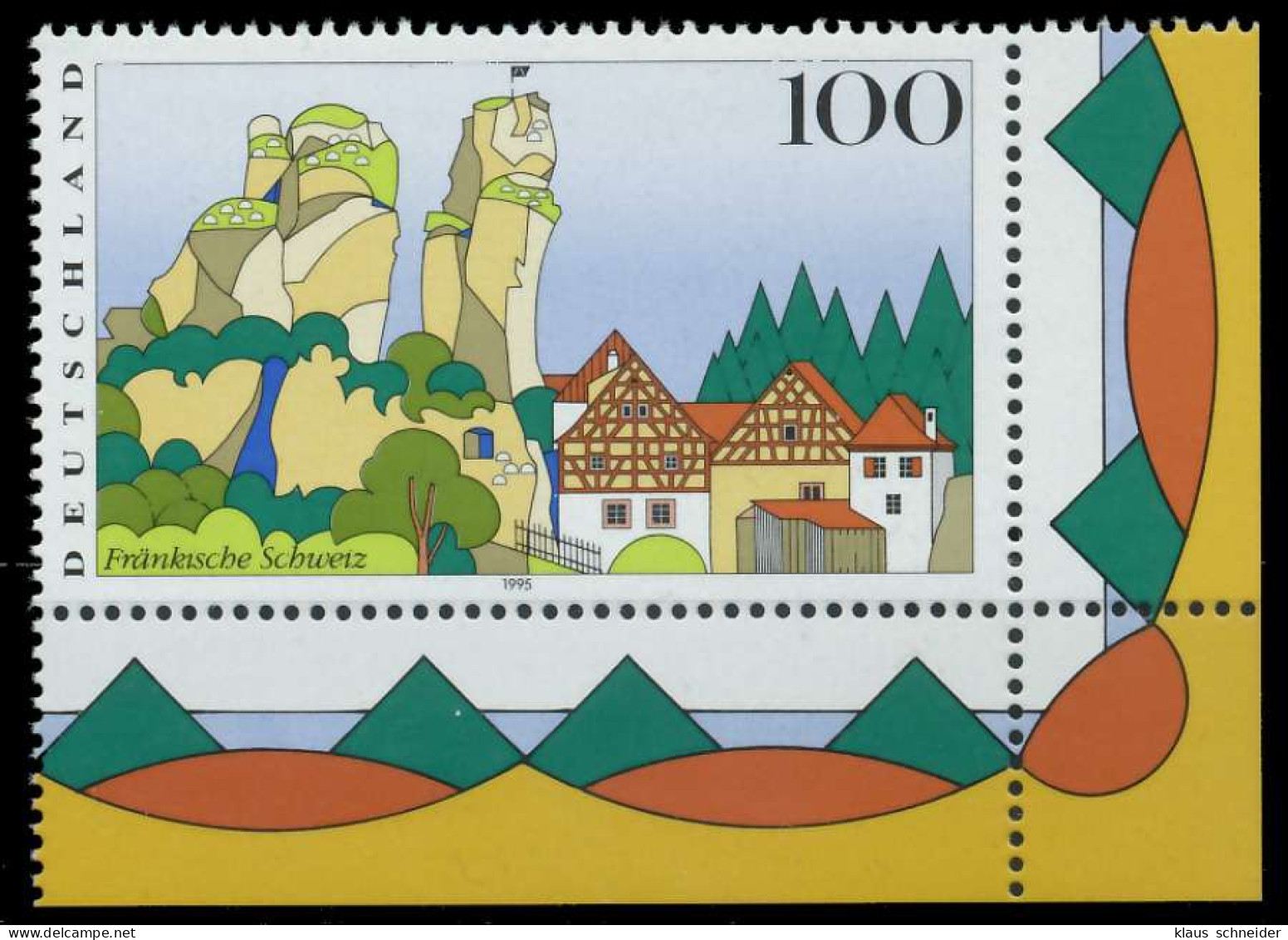 BRD 1995 Nr 1807 Postfrisch ECKE-URE S7BF606 - Unused Stamps